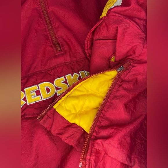 Vintage 90’s Washington Redskins Starter Jacket Pullover NFL - Made In Korea - Picture 15 of 16